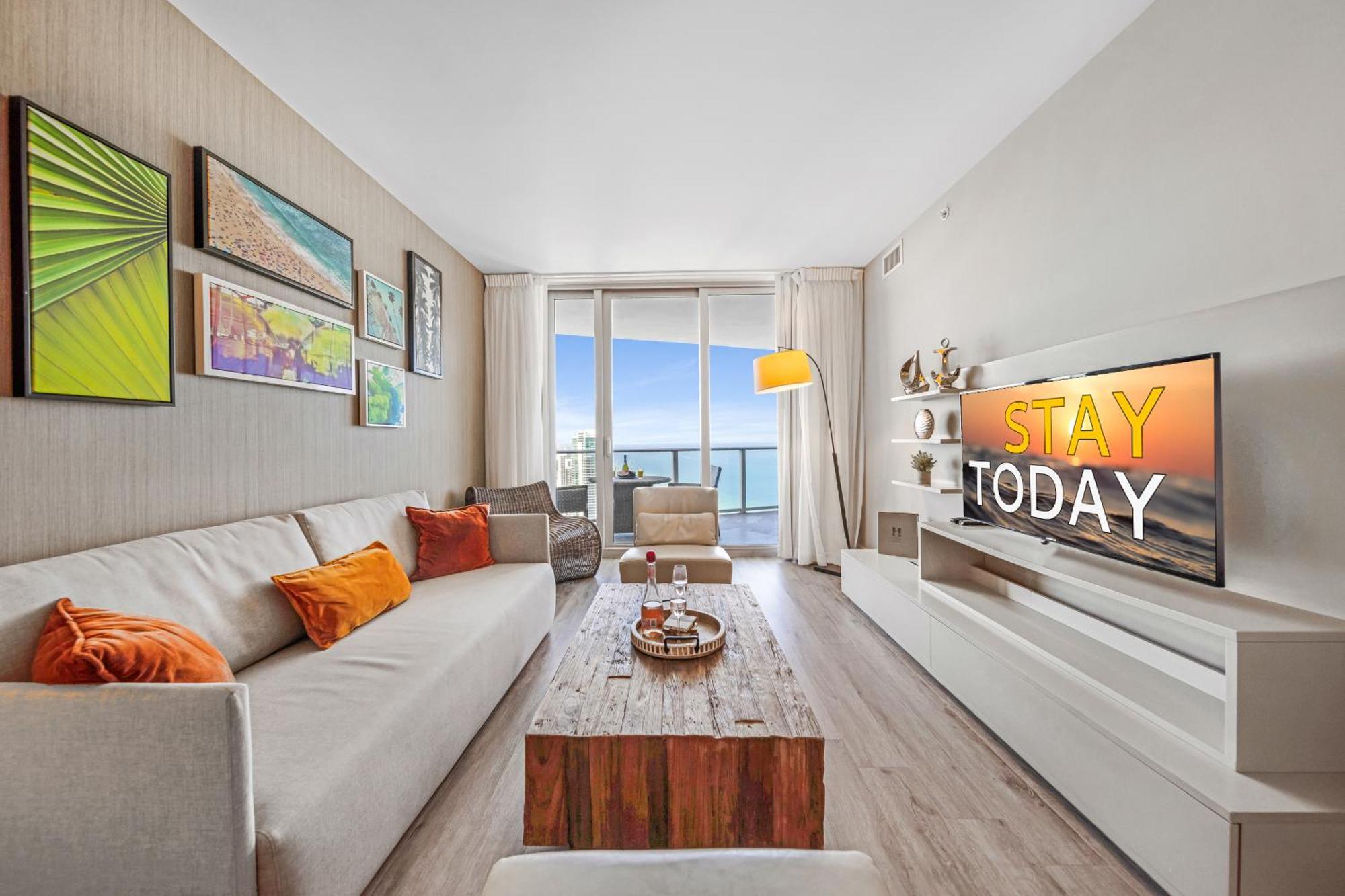 Splendid Resort - Oceanview 1Bdr & 1Ba Apt Right On The Beach, Heated Pool, Gym Hollywood Eksteriør billede