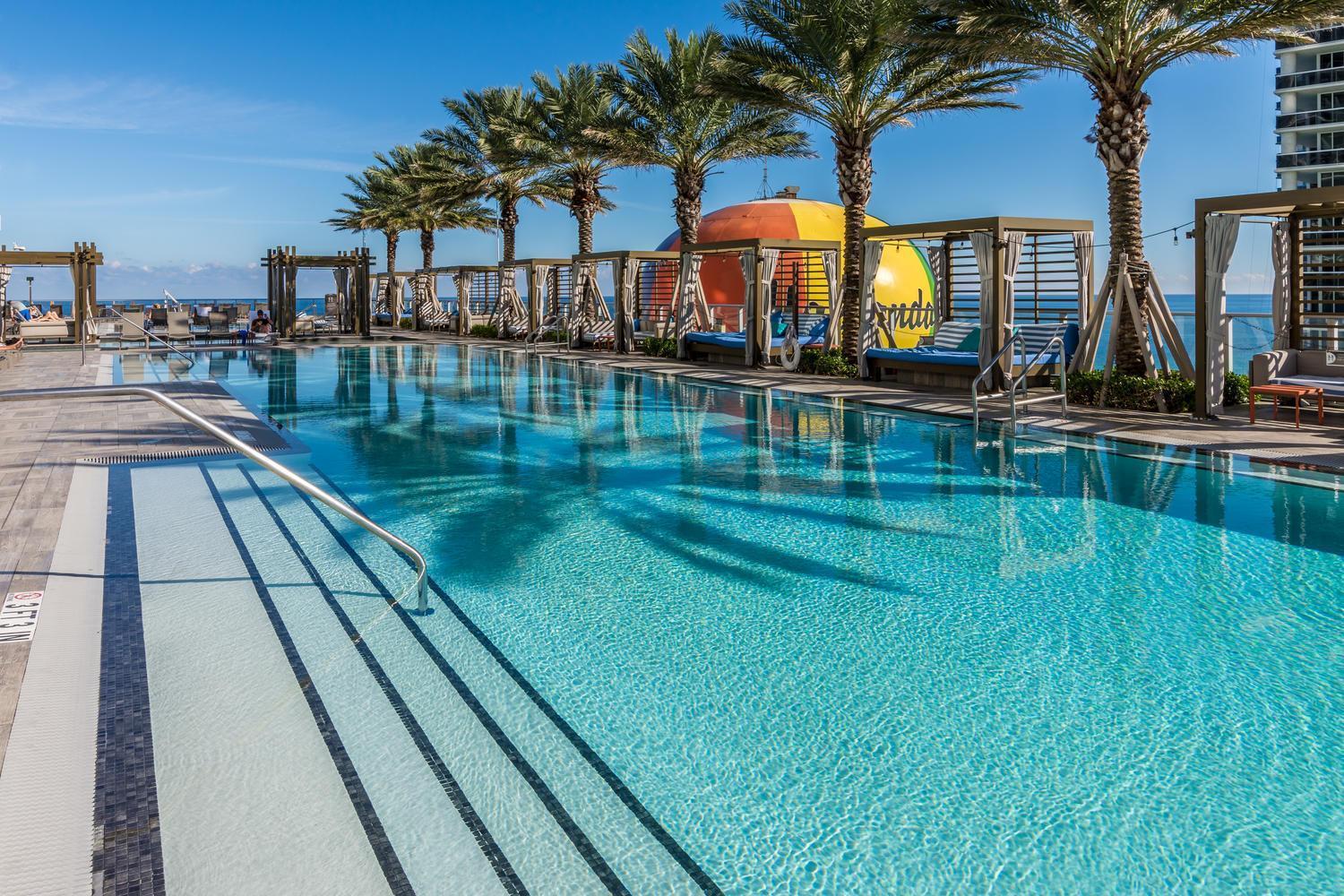 Splendid Resort - Oceanview 1Bdr & 1Ba Apt Right On The Beach, Heated Pool, Gym Hollywood Eksteriør billede